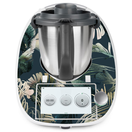 Vinilo Adhesivo Thermomix - TM6 - Hojas Tropicales