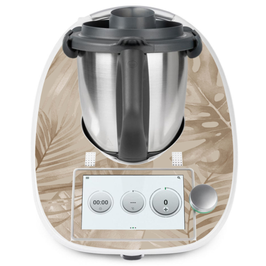 Vinilo Adhesivo Thermomix - TM6 - Hojas Tropicales