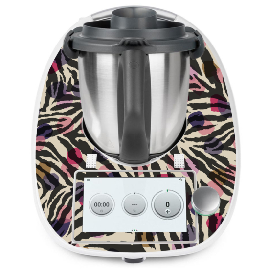 Vinilo Adhesivo Thermomix - TM6 - Motivo de cebra