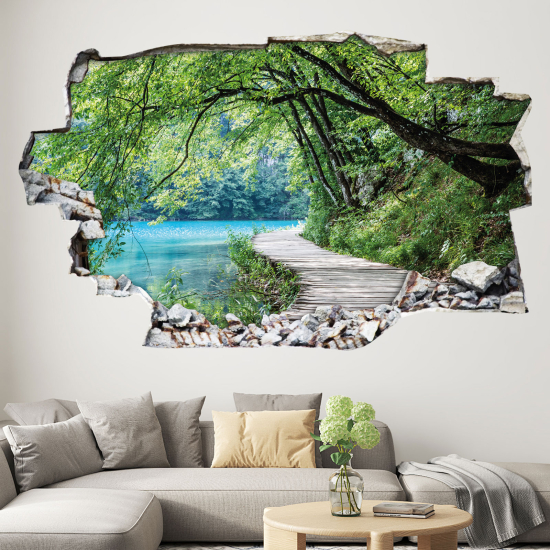 Vinilo Adhesivo trampantojo 3D - Camino