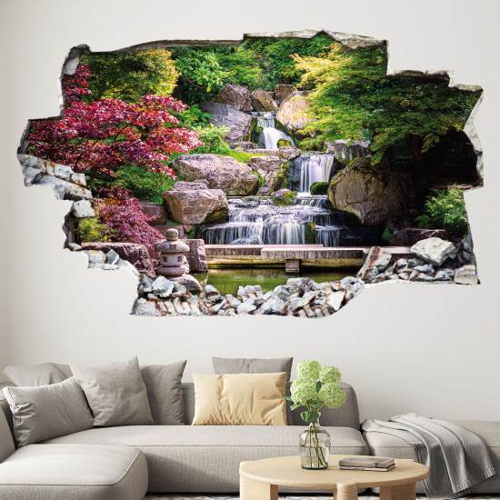 Vinilo Adhesivo trampantojo 3D - Cascada