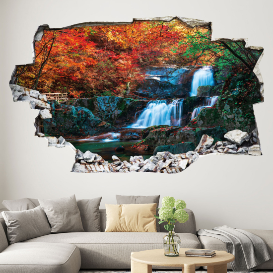 Vinilo Adhesivo trampantojo 3D - Cascada