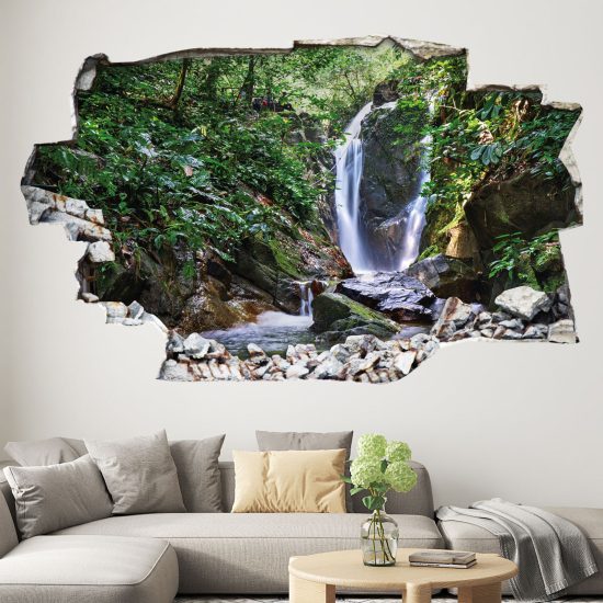 Vinilo Adhesivo trampantojo 3D - Cascada