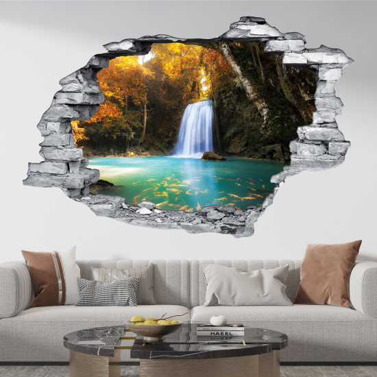 Vinilo Adhesivo trampantojo 3D - Cascada