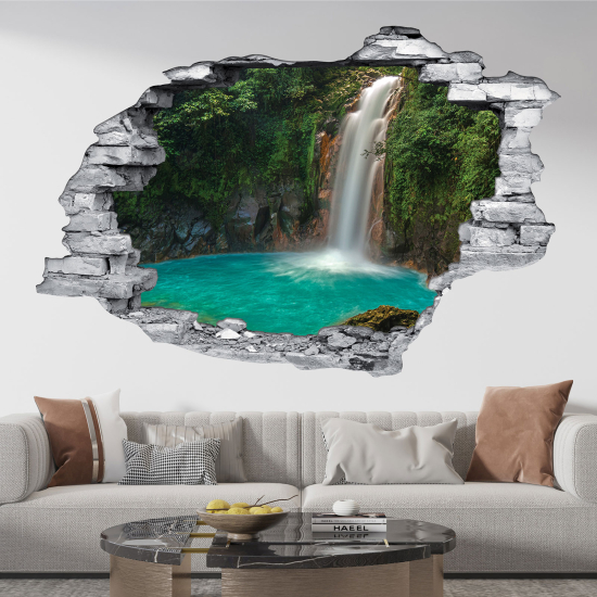 Vinilo Adhesivo trampantojo 3D - Cascada
