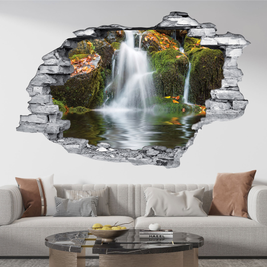Vinilo Adhesivo trampantojo 3D - Cascada