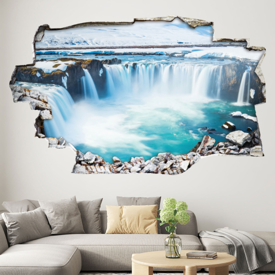 Vinilo Adhesivo trampantojo 3D - Cascada