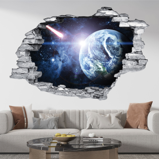 Vinilo Adhesivo trampantojo 3D - Espacio