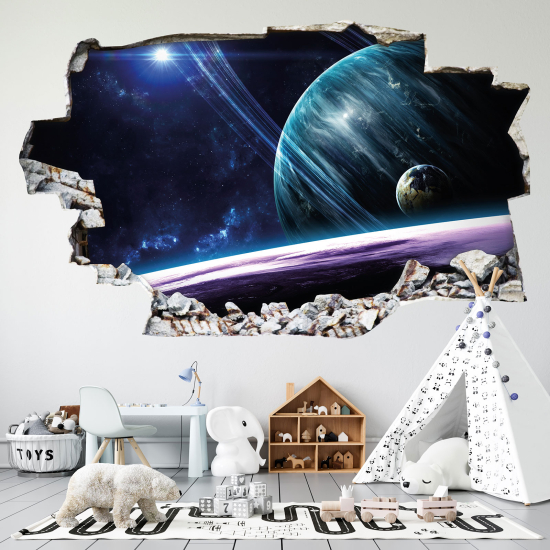 Vinilo Adhesivo trampantojo 3D - Espacio