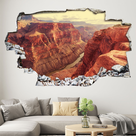 Vinilo Adhesivo trampantojo 3D - Gran Cañón