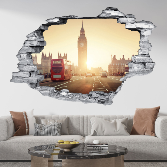Vinilo Adhesivo trampantojo 3D - Londres
