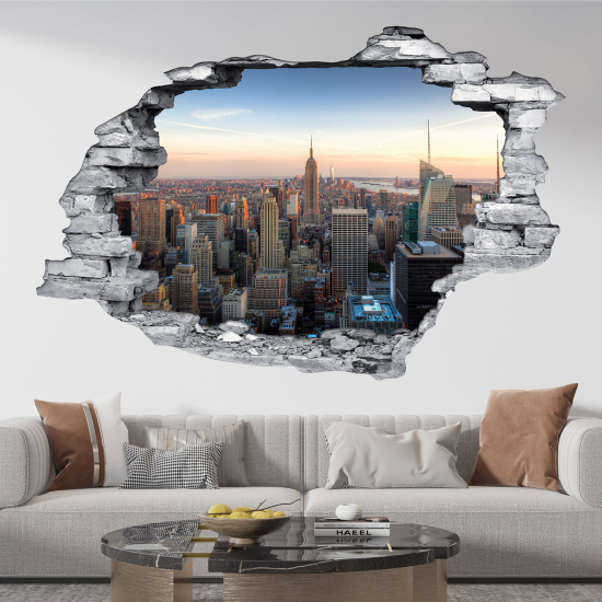 Vinilo Adhesivo trampantojo 3D - Nueva York