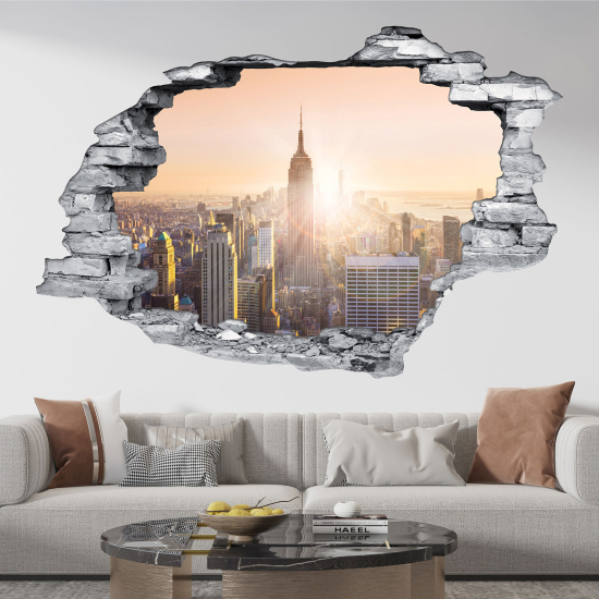 Vinilo Adhesivo trampantojo 3D - Nueva York