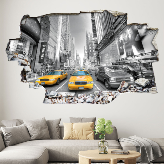Vinilo Adhesivo trampantojo 3D - Nueva York