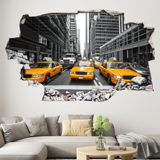 Vinilo Adhesivo trampantojo 3D - Nueva York