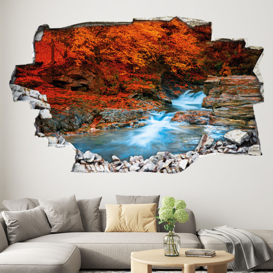 Vinilo Adhesivo trampantojo 3D - Río
