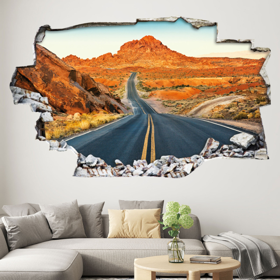 Vinilo Adhesivo trampantojo 3D - Ruta las vegas