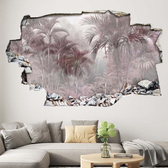Vinilo Adhesivo trampantojo 3D - Selva Tropical