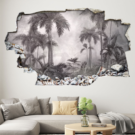 Vinilo Adhesivo trampantojo 3D - Selva Tropical