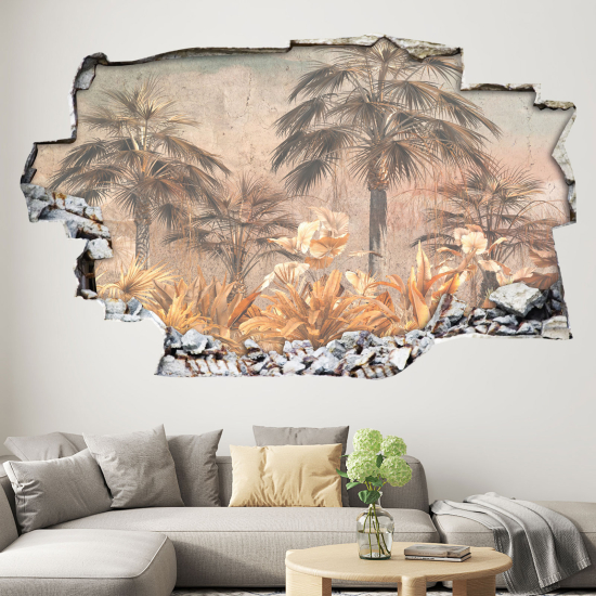 Vinilo Adhesivo trampantojo 3D - Selva Tropical