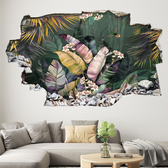 Vinilo Adhesivo trampantojo 3D - Tropical