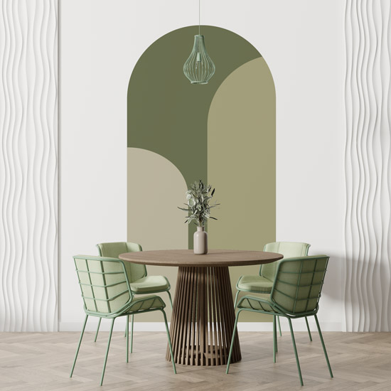 Vinilo adhesivo decorativo arcos - Diseño
