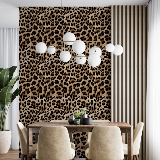 Papel pintado - Motivo Leopardo