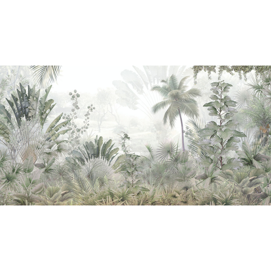 Papel pintado panorámico - Selva tropical